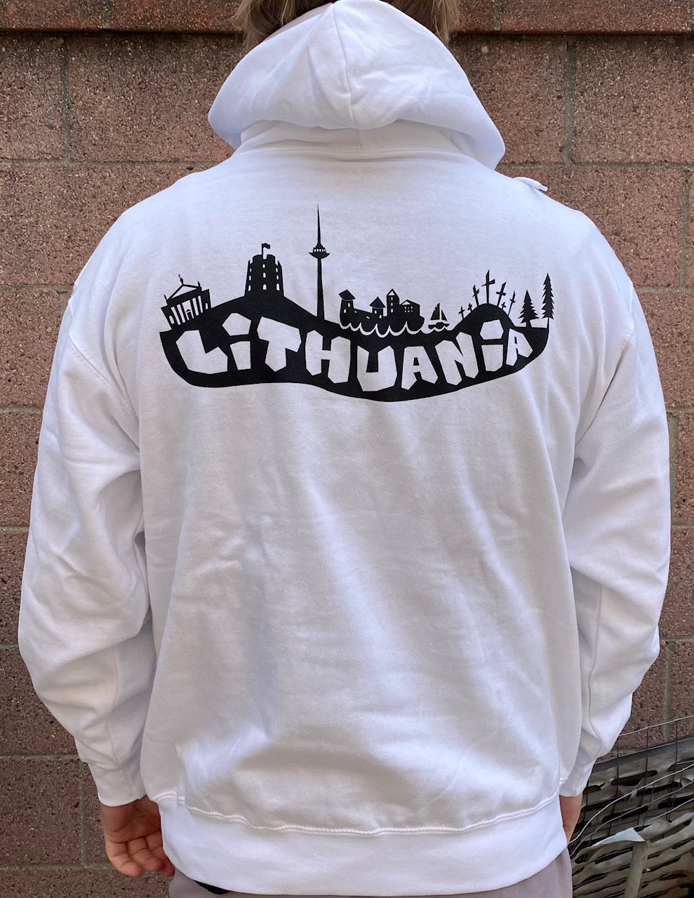 Lithuania Reverse Hoodie